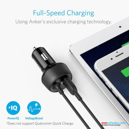 Anker PowerDrive 2 Elite With Lightning Connector